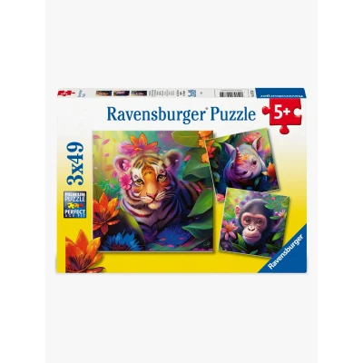 Abbildung von Ravensburger Jungle Babies Puzzles 3x49 Teile