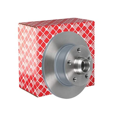 Abbildung von FEBI BILSTEIN 11394 Bremsscheibe Hinterachse 226 10 5 100 voll beschichtet VOLKSWAGEN: GOLF 3, Passat B3/B4 Variant, Corrado, SEAT: TOLEDO 1