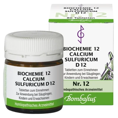 Abbildung von Biochemie 12 Calcium sulfuricum D Tab 80 St