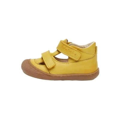 Abbildung von Naturino Puffy Riemchenballerina für Kinder, Größe: 19, Gold Schuhe