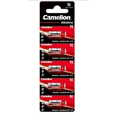 Abbildung von Camelion 11000501 Plus Alkaline High Energy Batterie N/ LR1, Lady, mit 1,5 Volt, 5er Set, Kapazität 750 mAh