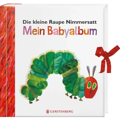 Abbildung von Die kleine Raupe Nimmersatt Mein Babyalbum Rot