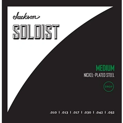 Abbildung von Jackson Soloist Strings, Drop Medium .010 .052