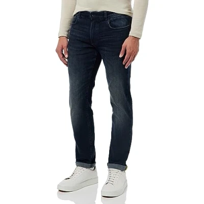 Abbildung von camel active Jeans Slim Fit, Herren, Größe: 38x34, Dark indigo