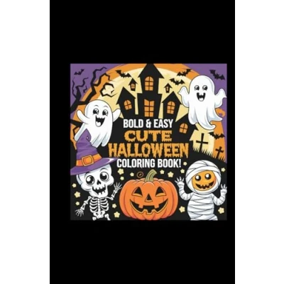 Abbildung von Halloweenmalbuch für Kinder: Malbuch Kinder (6x9 zoll) 140 Seiten