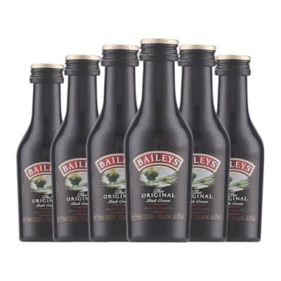 Abbildung von Cremelikör Baileys Irish Cream The Original Miniaturflasche 5 cl (Karton mit 6 von cl)