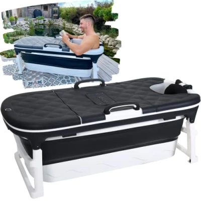 Abbildung von Bath Bob Badewanne faltbare Erwachsene 138cm klappbare mobile Klappbadewanne