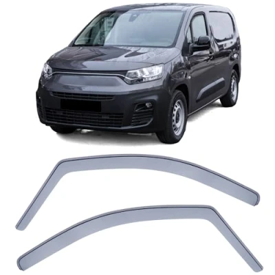 Abbildung von Windabweiser Regenabweiser Windschutz Schwarz Smoke für Fiat Doblo ab 23