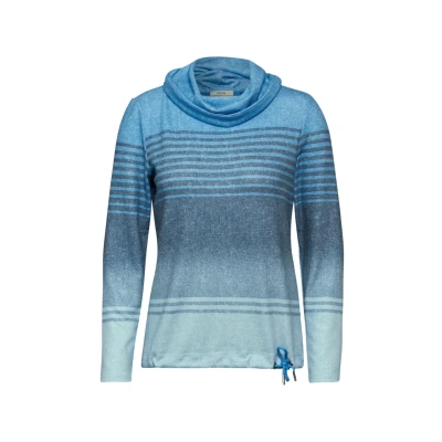 Abbildung von Cecil Gestreiftes Strickpullover, Damen, Größe: XXL, Blau