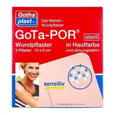 Abbildung von Gota por Wundpflaster Steril 60x100 mm h 5 St