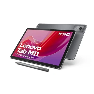 Abbildung von Lenovo Tab M11 Tablet 11&#039;&#039; WUXGA Touch Display MediaTek Helio G88 4GB RAM 128GB Speicher Wi Fi Android 13 grau inkl. Pen