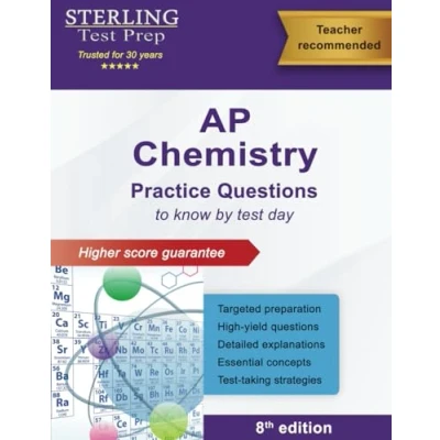 Abbildung von Sterling Test Prep AP Chemistry Practice Questions: High Yield Questions &amp; Review