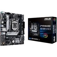 Abbildung von ASUS Prime H510M A R2.0 Mainboard Sockel Intel LGA1200 (Intel H470 Chipsatz, mATX, DDR4, USB 3.2 Gen 1, M.2, 1Gb Ethernet, Aura Sync)