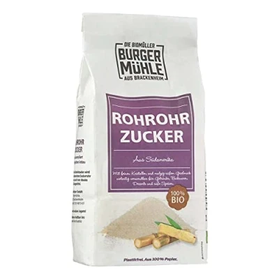 Abbildung von Roh Rohrzucker