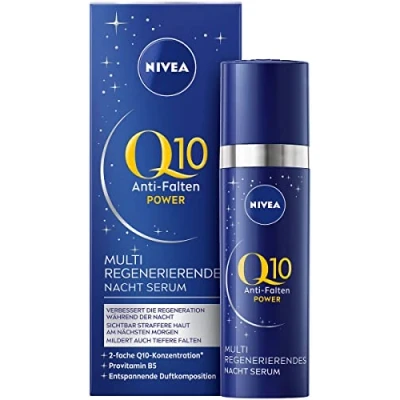Abbildung von Nivea Q10 Antiwrinkle Power Sleep Repair Night Serum Nachtpflege, Größe: 30 ml,