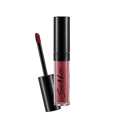 Abbildung von Flormar Silk Matte Intensiv pigmentierter, pflegender, matter Flüssiglippenstift mit Cupuaçu und Baobab Öl Nr. 011 Misty Rosy