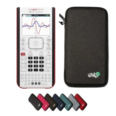 Abbildung von CALCUSO Sparpaket Dunkelgrau mit Grafikrechner TI Nspire CX II T