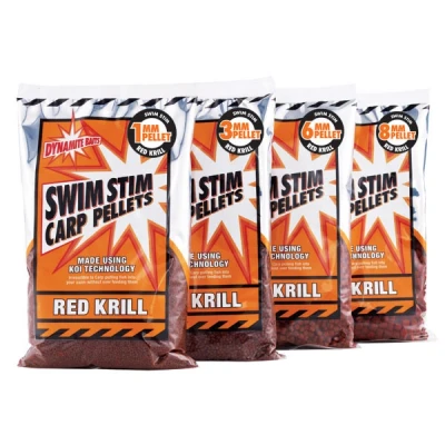 Abbildung von Dynamite Swim Stim Pellets 3mm &#039;Krill&#039; (900g) Angelpellets