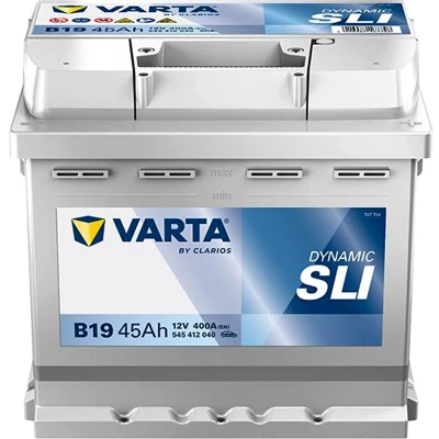 Abbildung von VARTA DYNAMIC SLI 545412040K262 Batterie 12V 45Ah 400A B13 VOLKSWAGEN: Polo III Schrägheck, GOLF 3 Cabrio, Variant, RENAULT: TWINGO 1, MEGANE 1