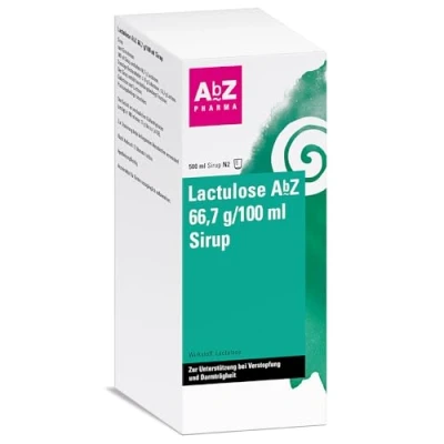 Abbildung von Lactulose AbZ 66,7 g/100 ml Sirup 500