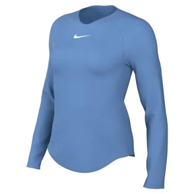 Abbildung von Nike Performance Drifit PARK First Layer Langarmshirt, Damen, Größe: Medium, University blue white