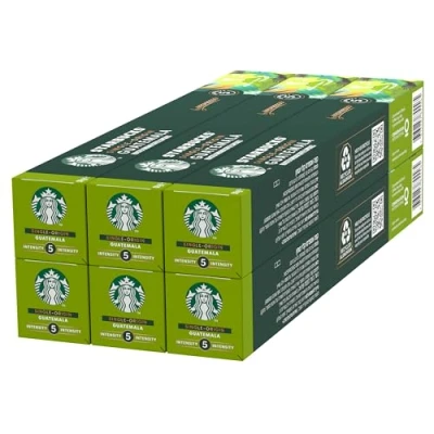 Abbildung von STARBUCKS Single Origin Guatemala by Nespresso, Helle Röstung, Kaffeekapseln 6 x 10 (60 Kapseln)