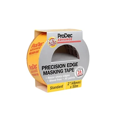 Abbildung von ProDec ATMT003 Advance Präzisions Kreppband (50 mm), Gelb