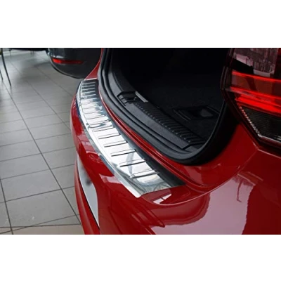 Abbildung von tuning art L106 Edelstahl Ladekantenschutz passend für VW Polo 5 6C Cross 2014 2017