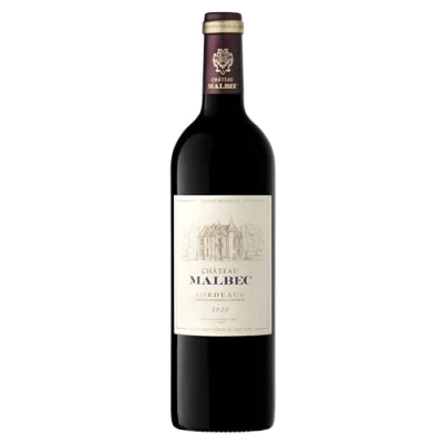 Abbildung von Château Malbec Rotwein Trocken Wein Französisch Bordeaux AOP Jahrgang 2020 (1 x 0,75 l)