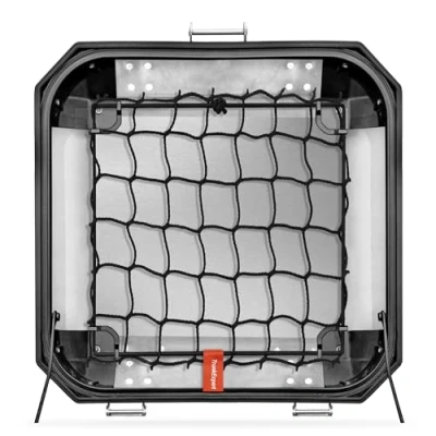Abbildung von TrunkExpert Kappa K&#039;Mission Kofferraumnetz Topcase Motorrad Netz Motorradkoffer Zentraler Koffer Gepäcknetz Kofferraum Netztasche Schwarz 44l