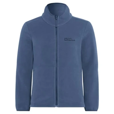 Abbildung von Jack Wolfskin Taunus Unisex Fleecejacke für Kinder, Größe: 128, Evening sky