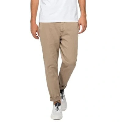 Abbildung von Replay Herren M9722 Benni Hyperchino Color Xlite Jeans, Sand 020, 27W / 30L EU