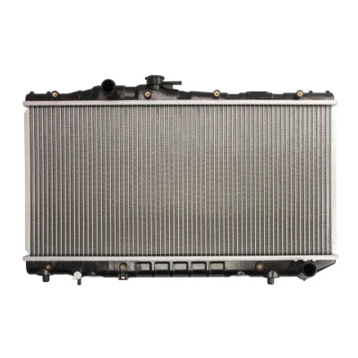 Abbildung von NRF 516712 Kühler, Motorkühlung Aluminium 668 327 16 Kühlrippen gelötet TOYOTA: Celica IV Schrägheck, Carina 2, 2 Limousine