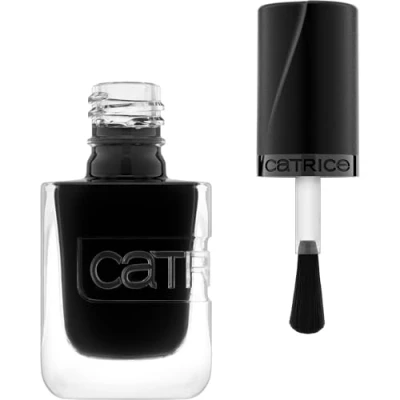 Abbildung von Catrice GEL AFFAIR Nail Lacquer, Nagellack, Nr. 037, Schwarz, langanhaltend, Einfach zu entfernen, glänzend, vegan, ohne Mikroplastikpartikel, Konservierungsstoffe, Parfüm, 1er Pack (10.5ml)