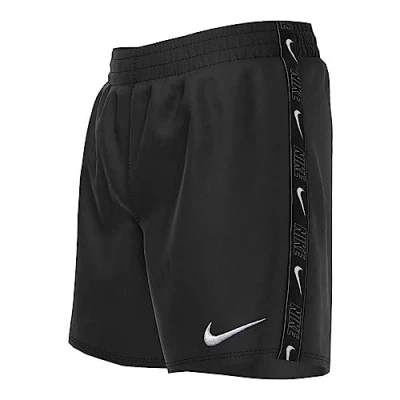 Abbildung von Nike Performance 4 Volley Short LOGO TAPE Unisex Badeshorts für Kinder, Größe: 140/150, Black