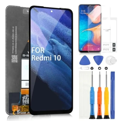 Abbildung von ARSSLY LCD Display für Xiaomi Redmi 10 21061119AG 21061119DG / 22011119UY 21121119SG Digitazer Touchscreen mit Werkzeugen (nicht Note 10)