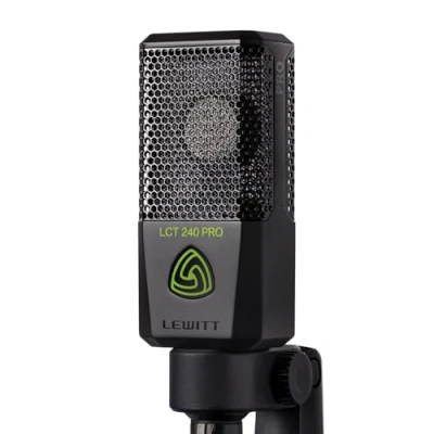 Abbildung von LCT 240 PRO XLR Kondensatormikrofon für Gesang, Instrumente, Podcasting &amp; Streaming professioneller Sound Inklusive Mikrofonhalterung, Windschutz Transporttasche