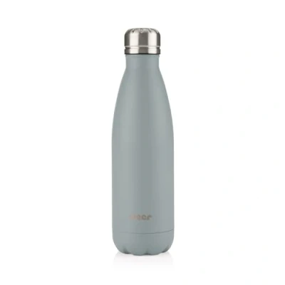 Abbildung von Colour Edelstahl Isolierflasche, 500ml, grau