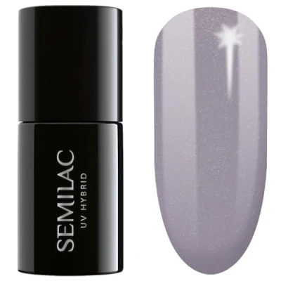 Abbildung von Semilac UV GEL Polish Nagellack, Größe: 7 ml, Shimmer stone agate