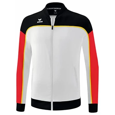 Abbildung von Erima Unisex Kinder „CHANGE by erima&quot; funktionelle Präsentationsjacke, weiß/schwarz/rot, 164