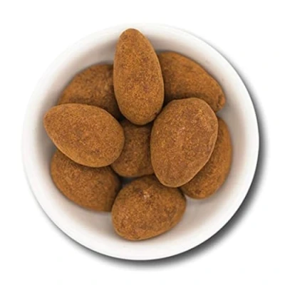 Abbildung von 1001 Frucht leckere Schokomandeln mit Zimt I 250 Gr. beste Schokonüsse überzogene Mandeln Schokolade schokolierte Mandelbonbons