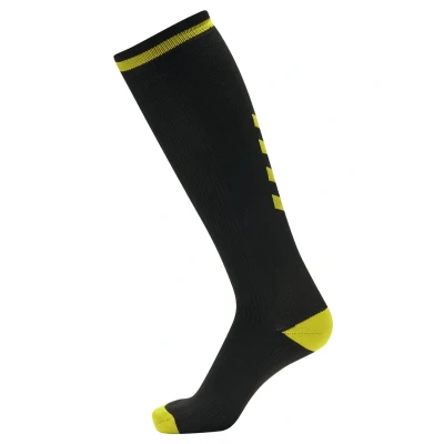 Abbildung von Hummel Elite Indoor Kniestrümpfe, Größe: 36 38, Black/blazing yellow