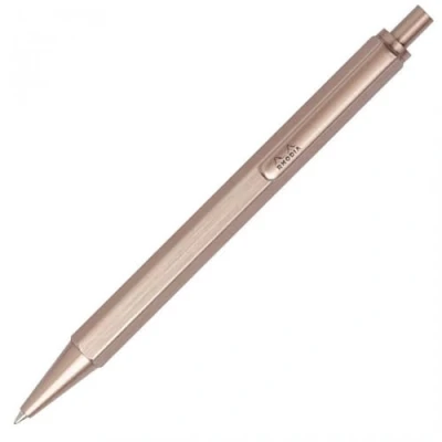Abbildung von Rhodia 9385C Kugelschreiber scRipt (0,7 mm, ideal für Ihre Notizen und technische Zeichnungen, praktisch elegant) 1 Stück rosenholz
