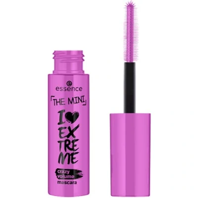 Abbildung von essence MINI THE I LOVE EXTREME crazy volume mascara, schwarz, volumengebend, farbintensiv (9,5ml)