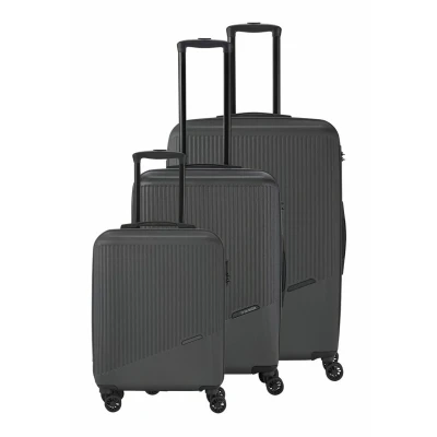 Abbildung von Travelite Bali 4w L/M/S Anthrazit Koffer mit 4 Rollen Kofferset