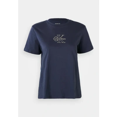 Abbildung von Calvin Klein Jeans T Shirt &quot;SS CLASSIC FOIL MONOLOGO TEE&quot;, Mit Rundhalsausschnitt, regular fit