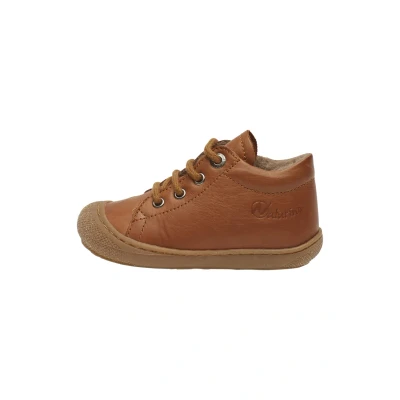 Abbildung von Naturino Cocoon Lauflernschuhe aus Leder mit Wollfutter Hellbraun 18