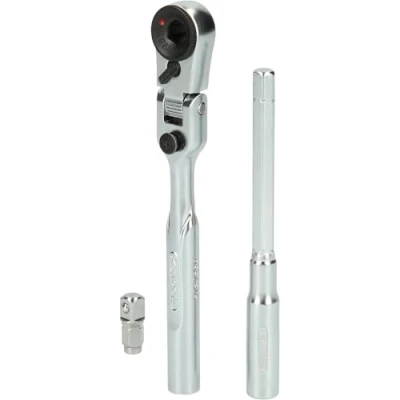 Abbildung von KS TOOLS 918.1590 Bit Umschaltknarre Chrom Vanadium Stahl
