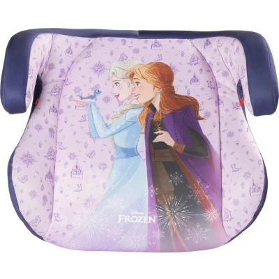 Abbildung von Disney Frozen ISOFIX Sitzerhöhung für Kinder von 125 bis 150 cm Elsa Anna blauer Sicherheitssitz