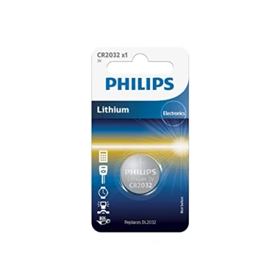 Abbildung von PHILIPS Markenknopf Modell Lithium 3V 2032 X5